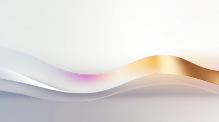 Obraz premium A vibrant motion of wavy lines in shades of gray, pink and orange creates a dynamic digital wallpaper design. Generative AI