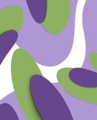 Violet Plates Backround HD 