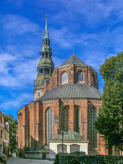 Fototapeta na wymiar St. Peter Church, Riga, Latvia