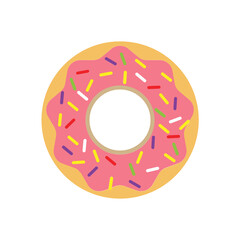 Donut SVG, Doughnut SVG, Cake svg, Candy, Donut Cut File, Sprinkle Donut SVG file, Printable Donut, Vector, Cut File Cricut, Silhouette, Svg files for Cricut