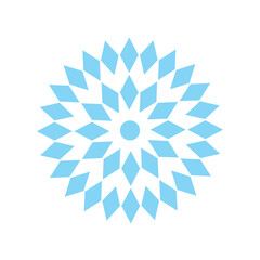 Sun Star Ice Geometric