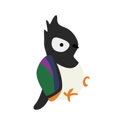 Bird Lapwing cartoon