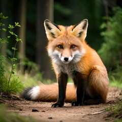 red fox vulpes