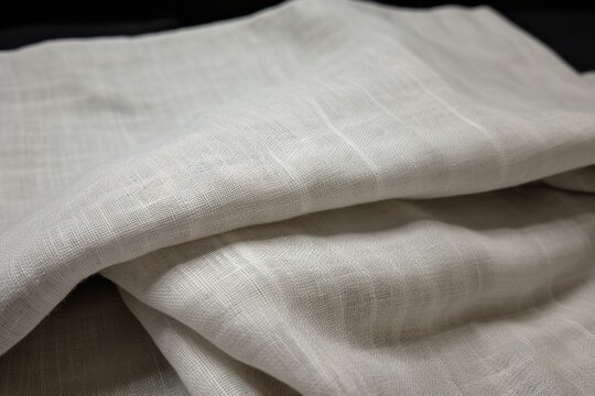 Nat&uuml;rliche Leinenliebe: Hochwertige Leinenstoffe, atmungsaktive Textur, geschmeidiges Gewebe, zeitlose Eleganz, nachhaltiges Material - Perfekt f&uuml;r Mode, Wohnaccessoires & &ouml;kologische Designprojekte
