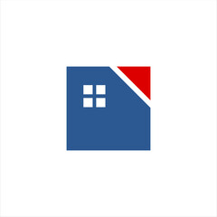 Obraz premium Home for american real estate Vector Logo Design Template