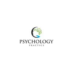 Fototapeta na wymiar Psychology Practice Logo vektor