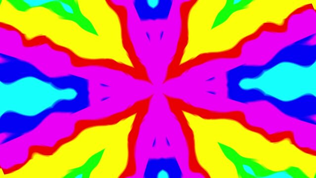 Patel color mix animation background. 2D digital effect pattern