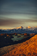 Allgäu Sonnenaufgang Berge