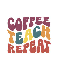 Teacher Svg Bundle, Teacher Svg, Gift For Teacher, Wildflower Svg, Mental Health, Funny Teacher Svg, Teacher Life Svg, Svg File For Cricut,Retro Teacher SVG Bundle, Teacher Life svg, Retro Wavy Text s