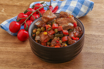 Roasted pork with oyster sauce