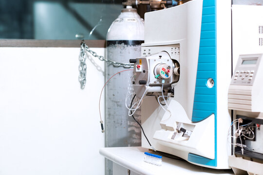 Mass spectrometry ESI and APCI mass used connection with Liquid Chromatography instrument. The LC-MS was used for advanced analysis in laboratories of pharmacology, chemistry, biotechnology, medical. 