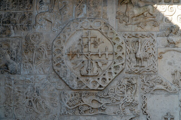 detail of a wall
