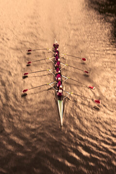Head of the Trent Regatta on the Trent Canal, Peterborough, Ontario, Canada