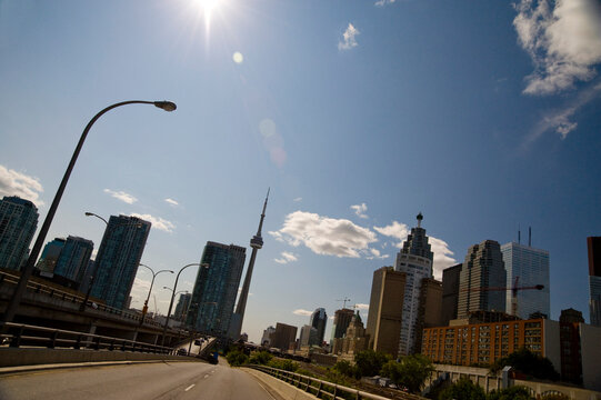 Gardiner Expressway Off-Ramp, Toronto, Ontario, Canada