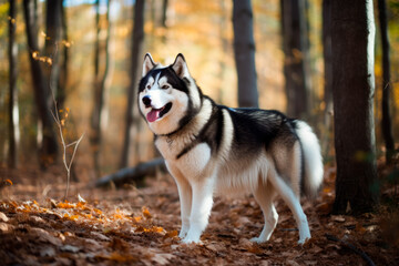 siberian husky dog