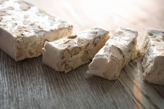Close-up of Torrone