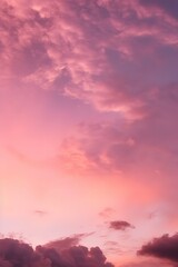 a pinkish sunset with clouds on high octane backgrounds
