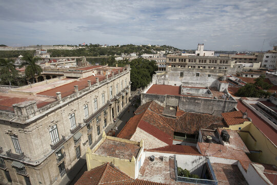 Overview of Old Havana, Cuba