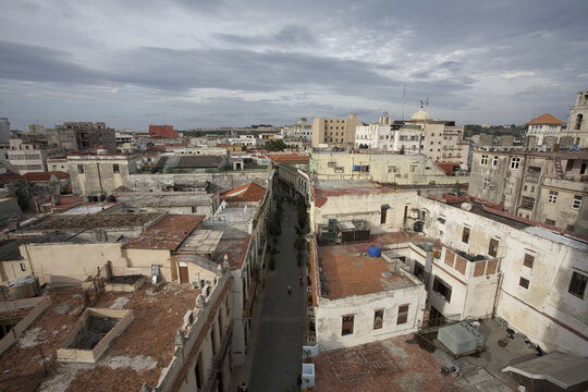 Overview of Old Havana, Cuba