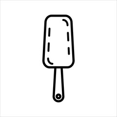 Gastronomy Crafts Simple Vector Line Icon on white background