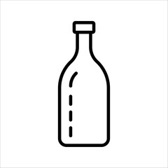 Gastronomy Crafts Simple Vector Line Icon on white background