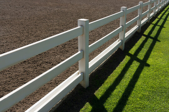 Horse Fence, Stanford Equestrian Center, Stanford, California, USA
