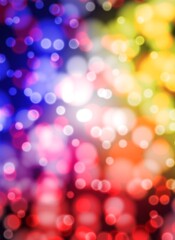 abstract background with bokeh