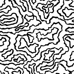 Vector seamless abstract pattern. Cute hand drawn design for textile, wallpaper, wrapping paper.