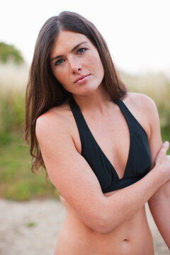 Portrait of Young Woman, Eugene, Lane County, Oregon, USA