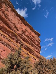 big red rock  mountain