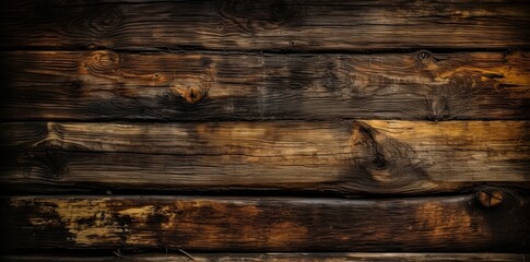 Naklejka na ściany i meble Old wood texture, captured in tabletop photography style for artistic and rustic appeal. Generative AI