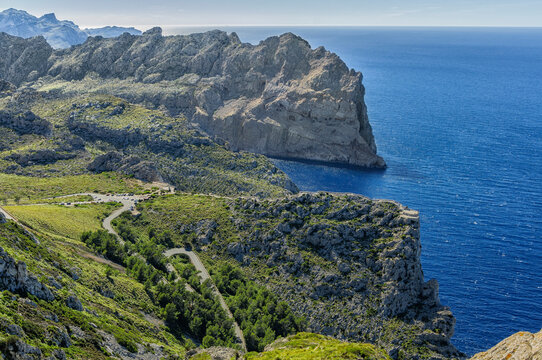 coastline of the islan of Mallorca