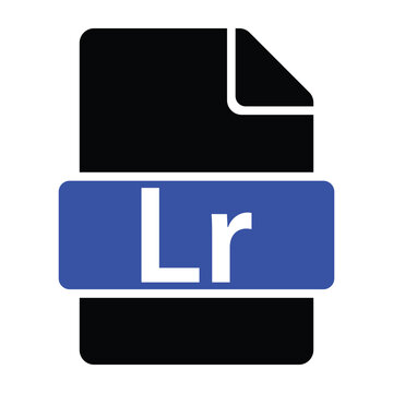 Lr File Format Icon