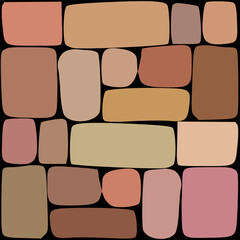 Simple brick Pattern vector template