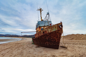 old fishing boat