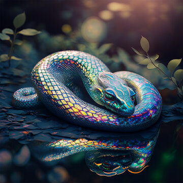 Rainbow Snake Skin Images – Browse 2,561 Stock Photos, Vectors, and Video