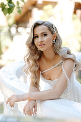 Naklejka premium portrait of a bride