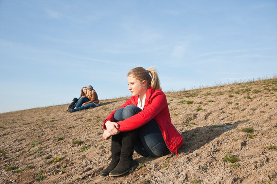 Teenager being Excluded