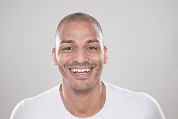 Close-up Portrait of Man