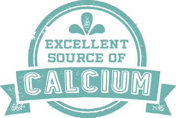Excellent Source of Calcium Food Label