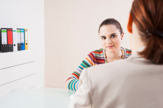 Businesswomen Working in Office