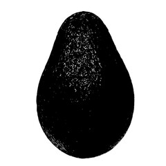 avocado silhouette
