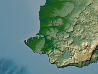 Sevastopol', Ukraine. Physical. No legend