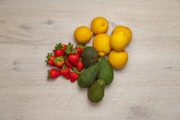 Repertorio de color en estas maravillosas frutas