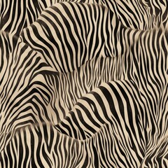 Fototapeta na wymiar Unleash your wild side with a seamless zebra skin pattern. Perfect for fashion, home decor, and accessories. AI Generation