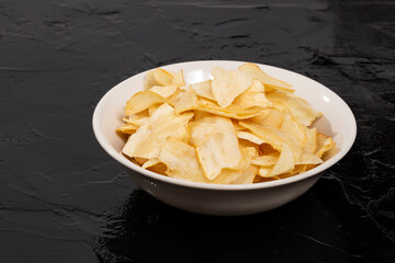 Cassava Manioc Esculenta; Snacks Fried Yuca Flakes