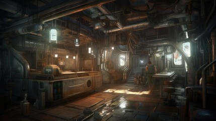 Scifi Game Art Video Games Environment