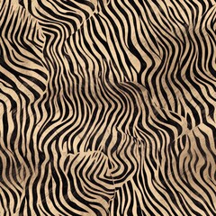 Fototapeta na wymiar Unleash your wild side with a seamless zebra skin pattern. Perfect for fashion, home decor, and accessories. AI Generation