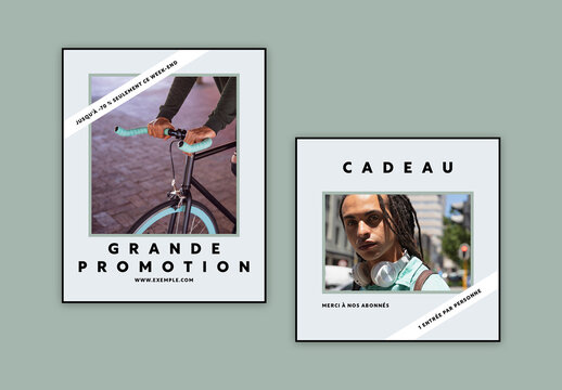 Set Cadeau Pour M&eacute;dias Sociaux