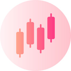 chart gradient icon
